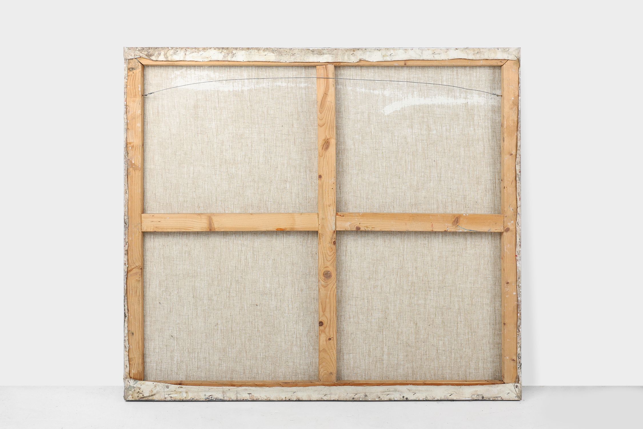 Set of 2 abstract paintings titled “Fyrhat” by the Belgian Artist Nico de Guchtenaerethumbnail
